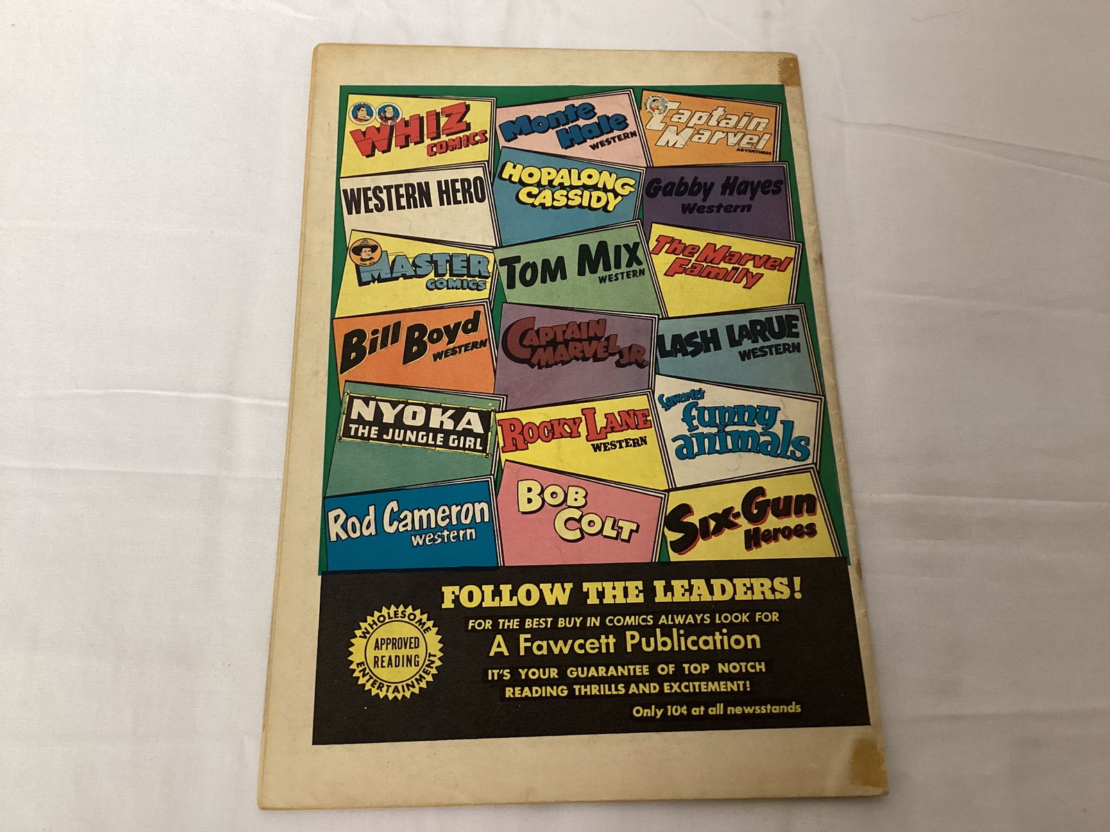 Don Winslow 66 Fawcett Comic Book - 8