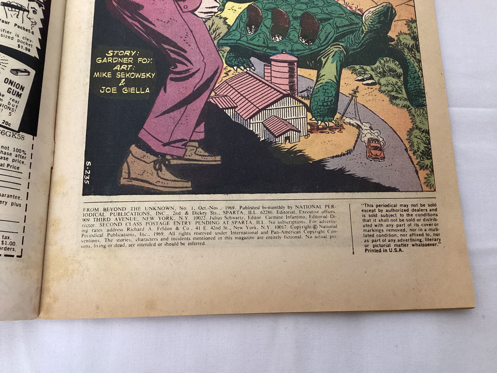 From Beyond the Unknown 1 DC Comic Book - 7