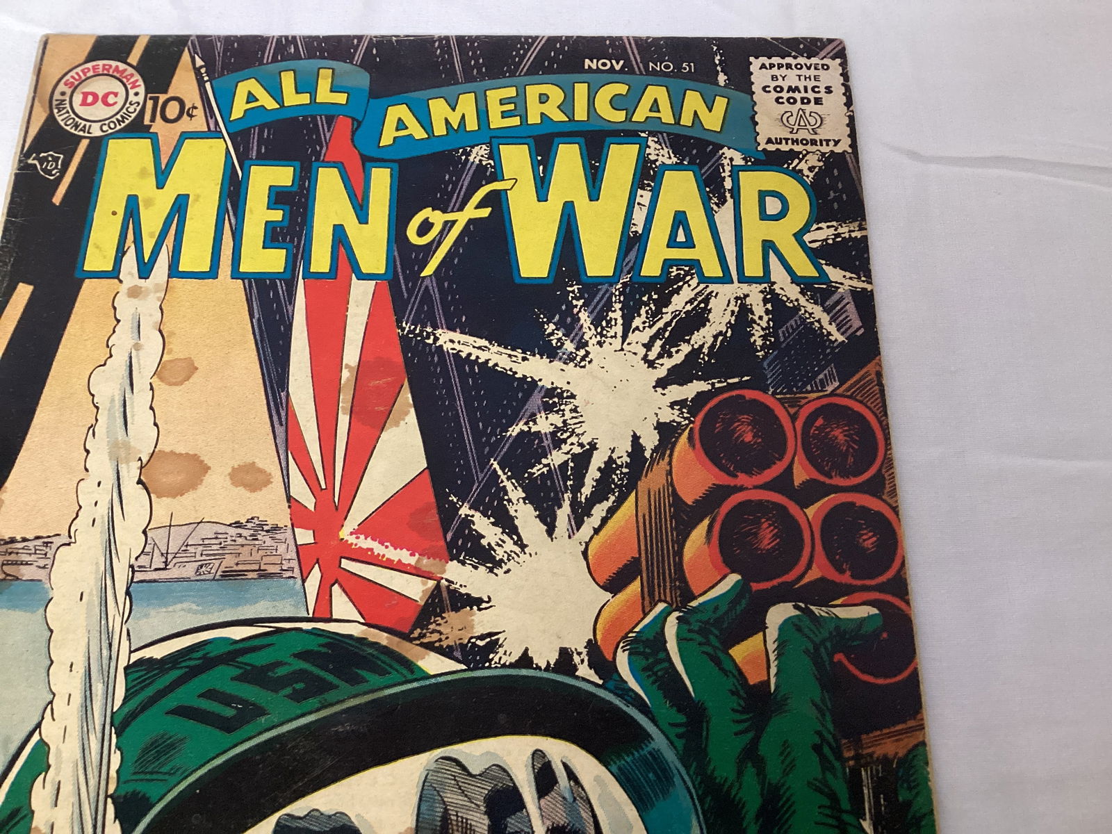 All American Men of War 51 DC Comic Book - 3