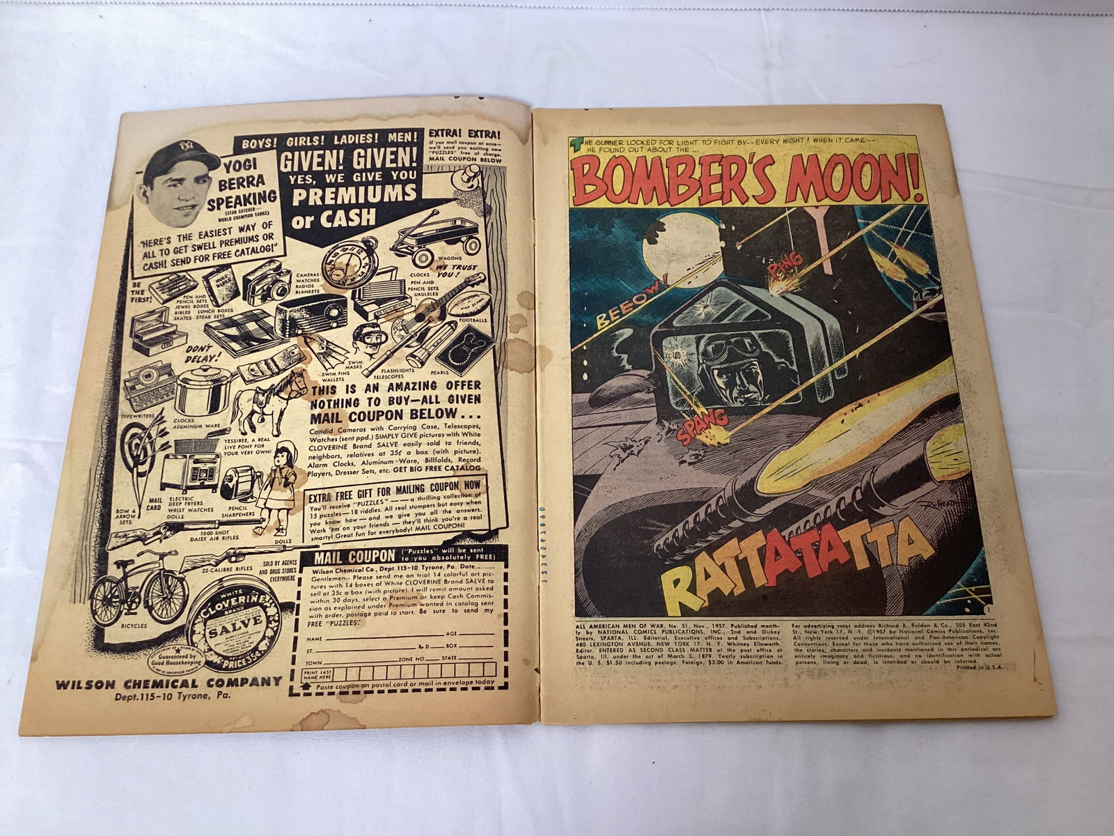 All American Men of War 51 DC Comic Book - 6