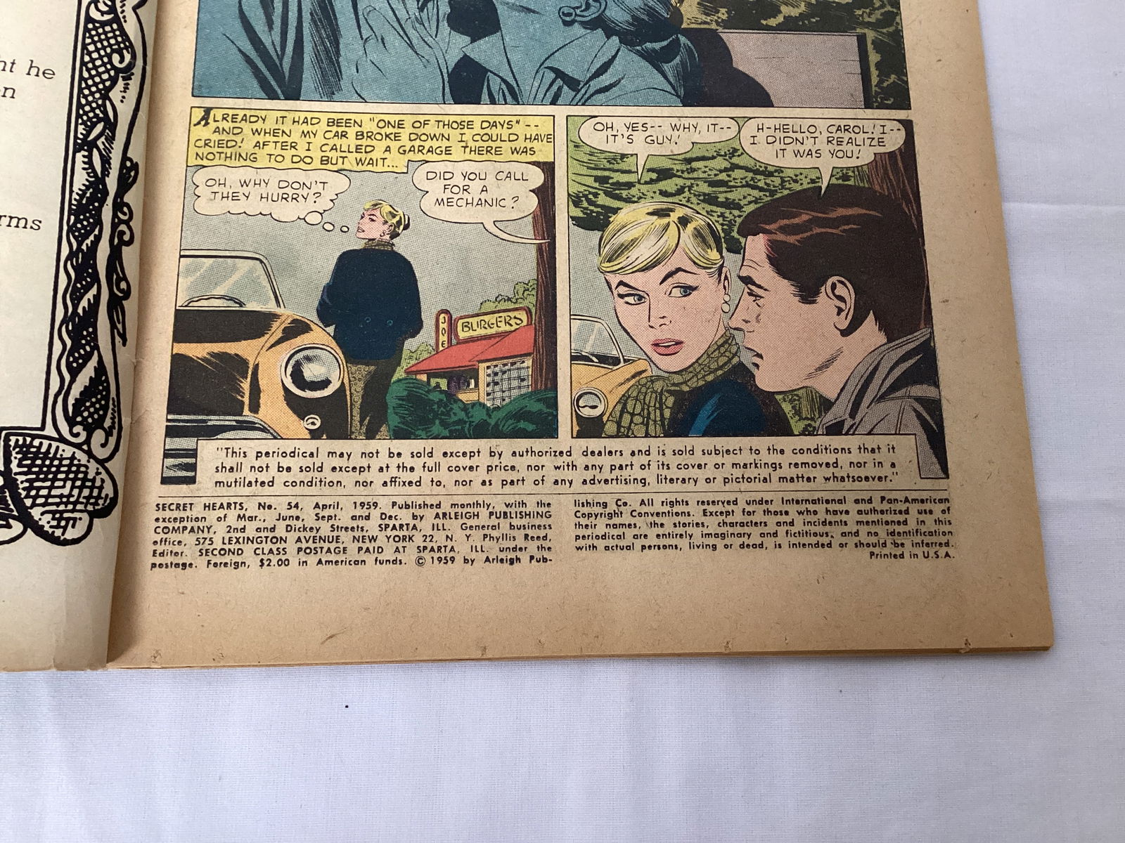 Secret Hearts 54 DC Comic Book - 7