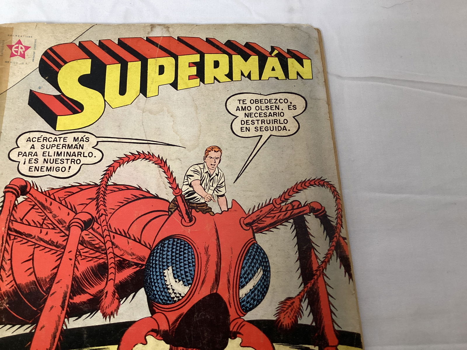 Superman 354 Mexican Spanish DC Comic Book - 3