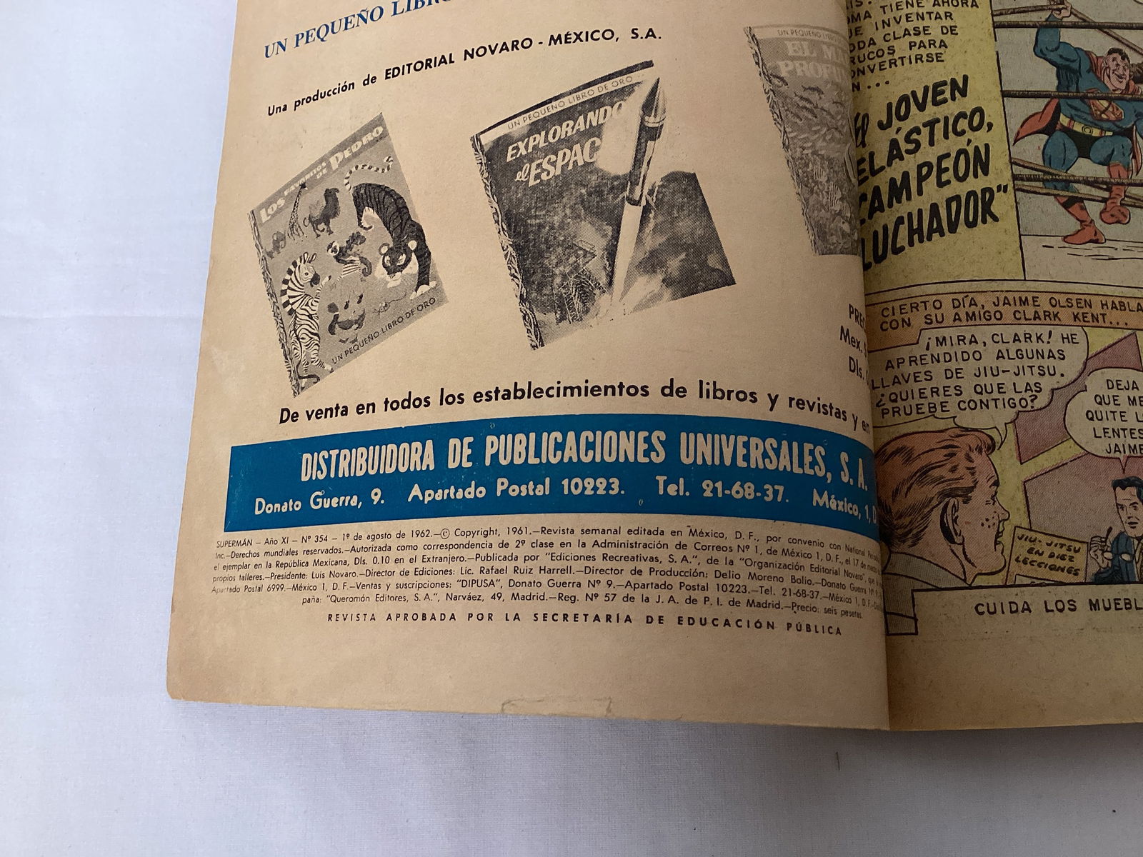 Superman 354 Mexican Spanish DC Comic Book - 7