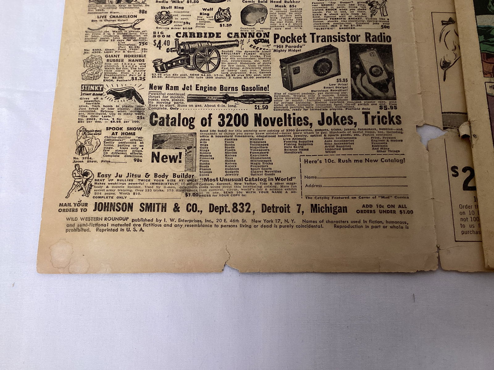 Wild Western Roundup 1 Top Quality Comic Book - 7