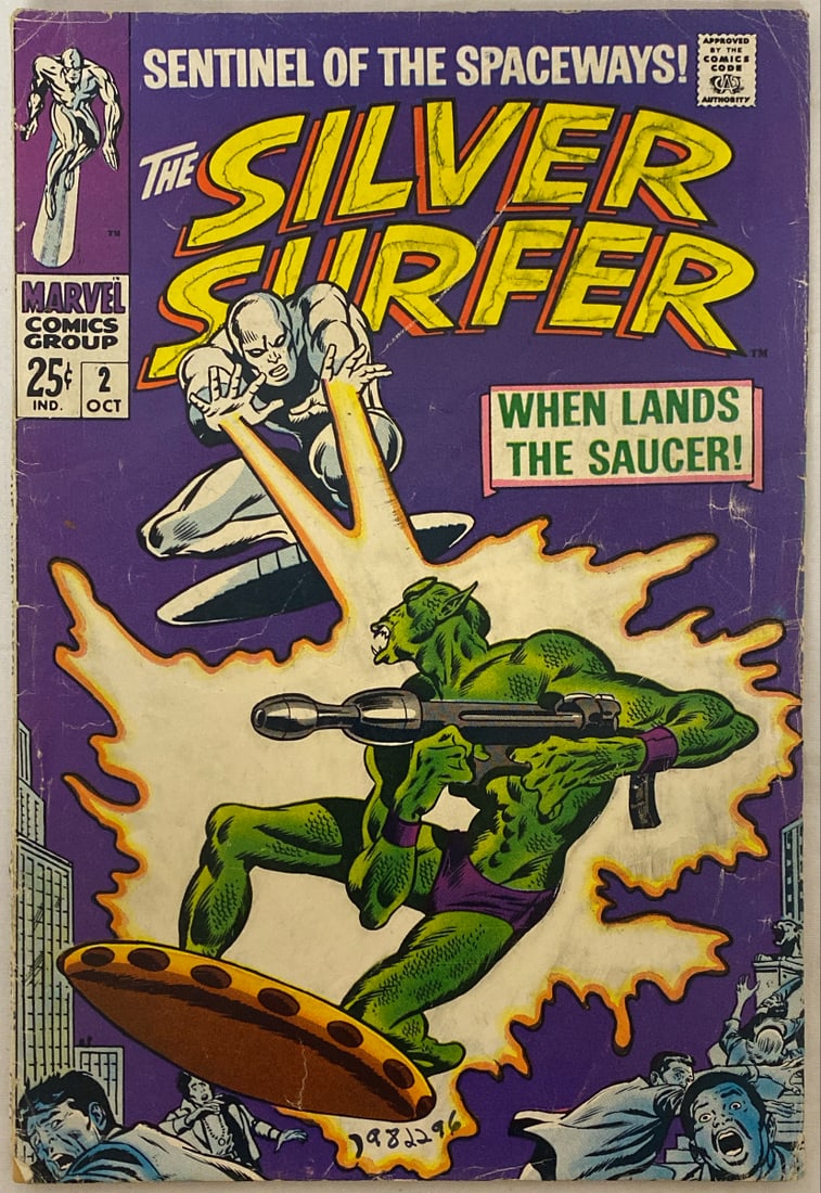 The Silver Surfer 2 Marvel Comic Book (1 of 8)