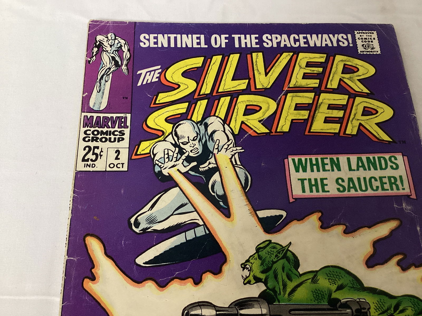 The Silver Surfer 2 Marvel Comic Book - 2