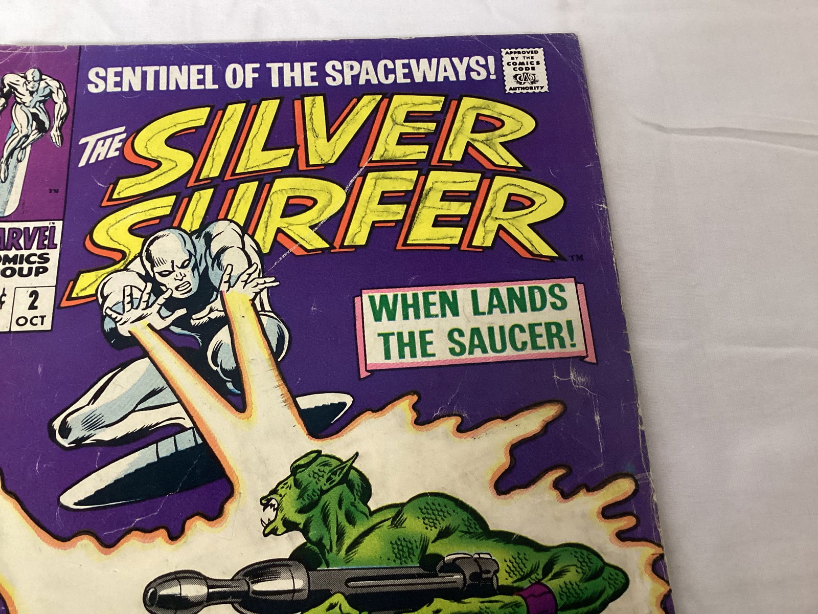 The Silver Surfer 2 Marvel Comic Book - 3