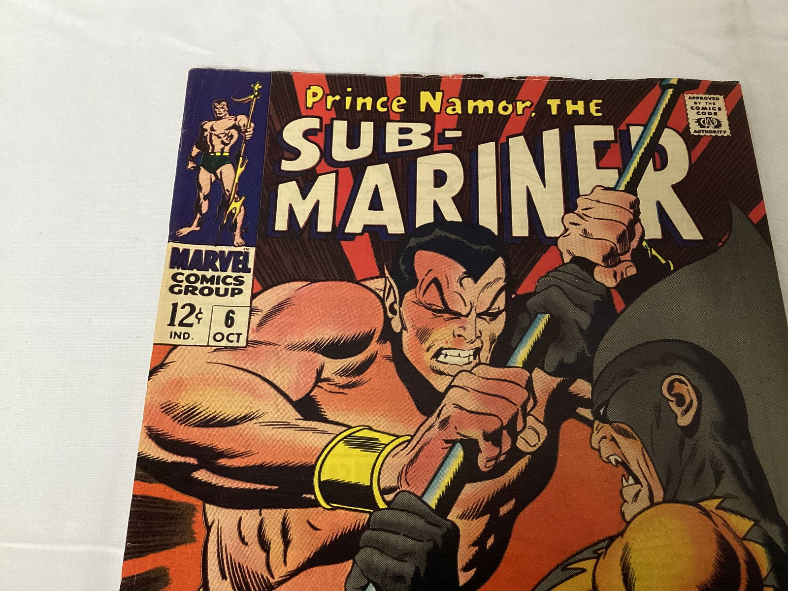 Prince Namor the Sub-Mariner 6 Marvel Comic Book - 2