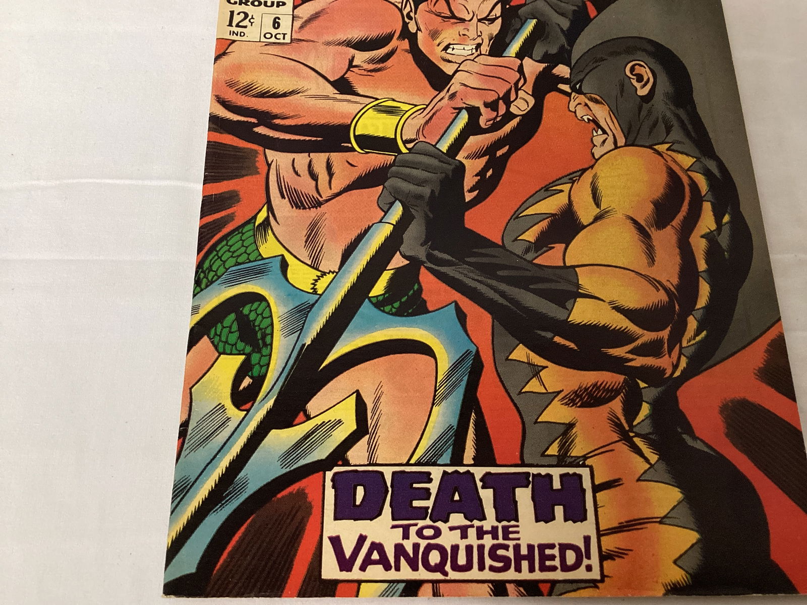 Prince Namor the Sub-Mariner 6 Marvel Comic Book - 4