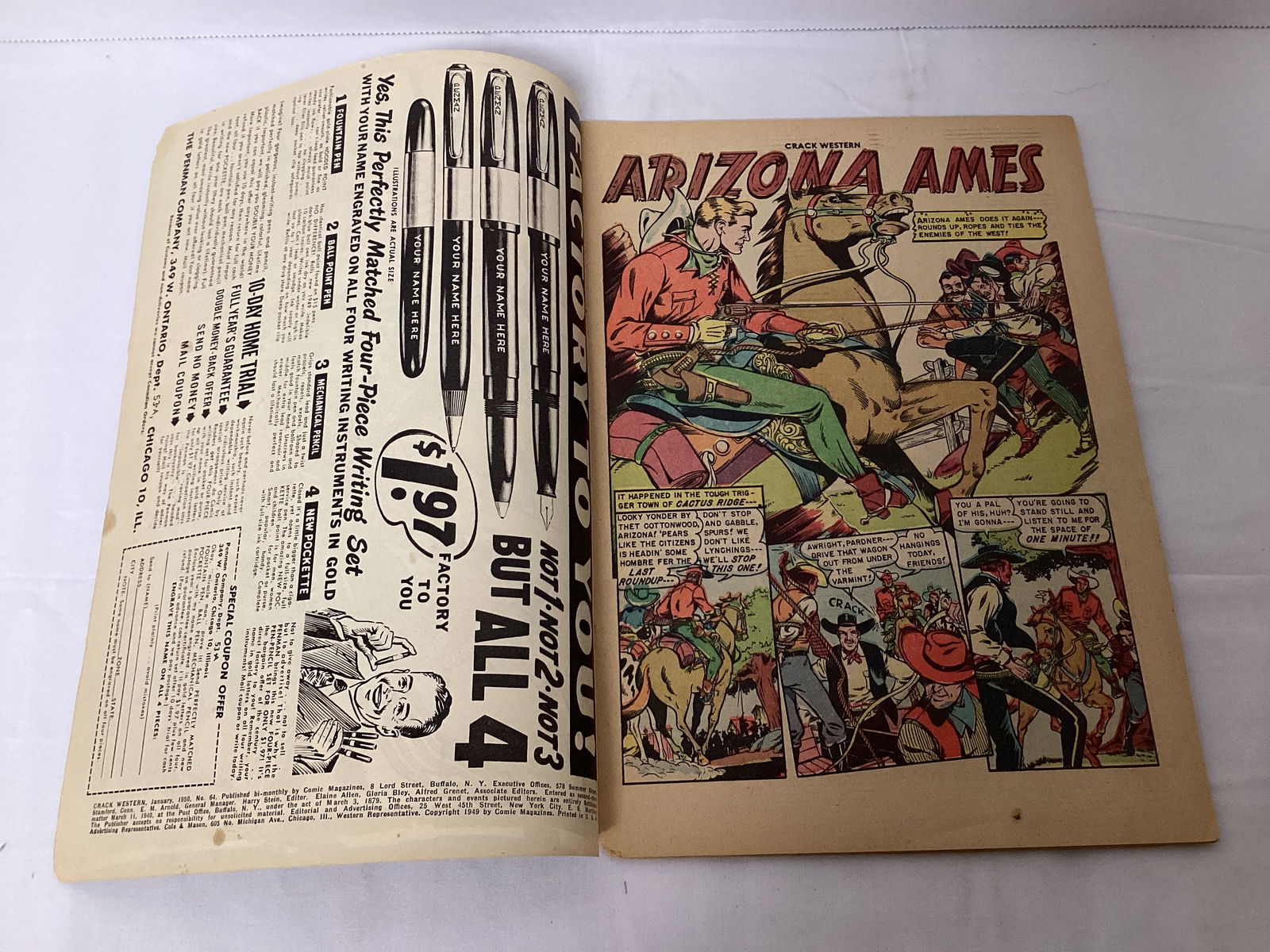 Crack Western 64 Comic Book - 6