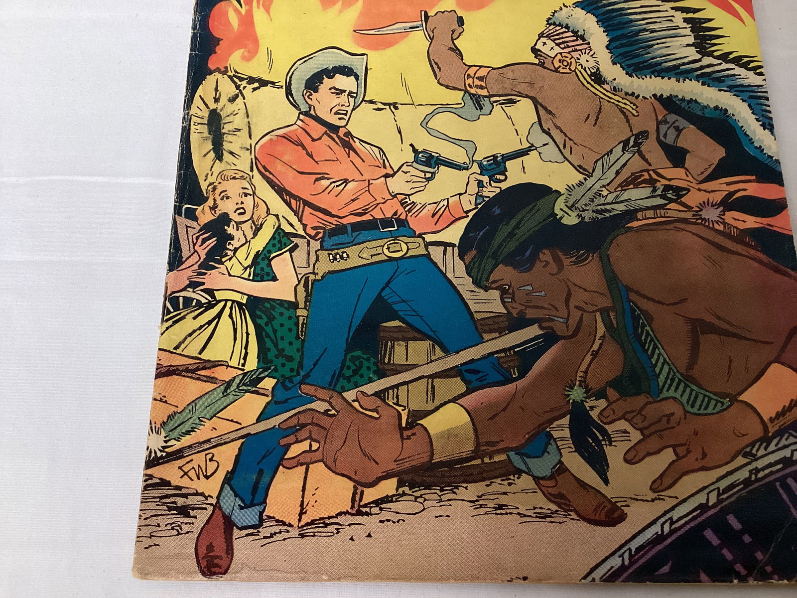 Tim Holt 31 Magazine Enterprises Comic Book - 4