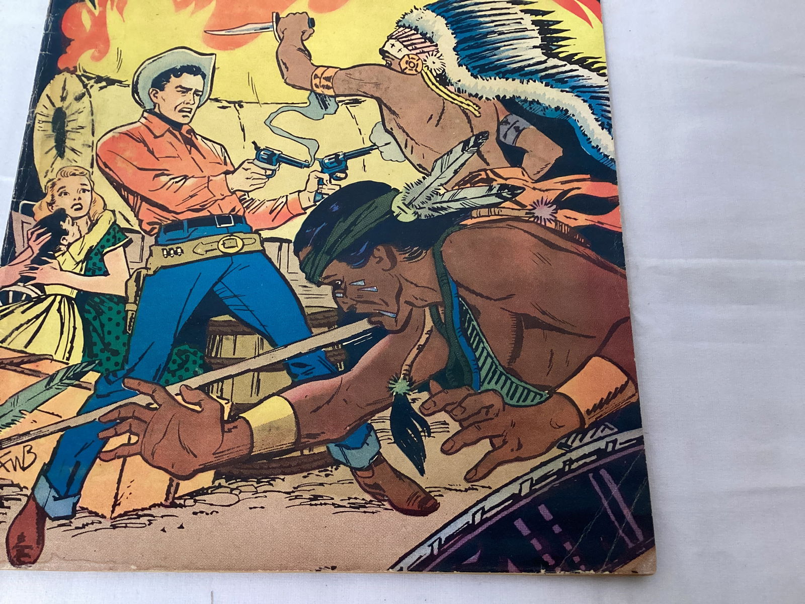 Tim Holt 31 Magazine Enterprises Comic Book - 5