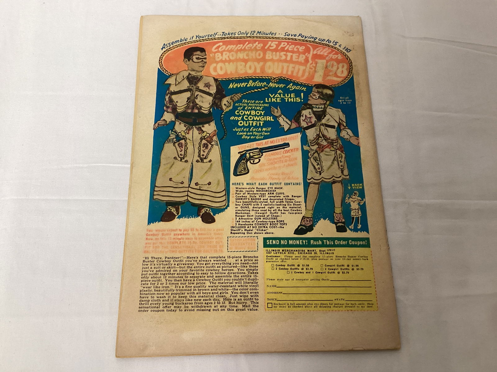 Tim Holt 31 Magazine Enterprises Comic Book - 8