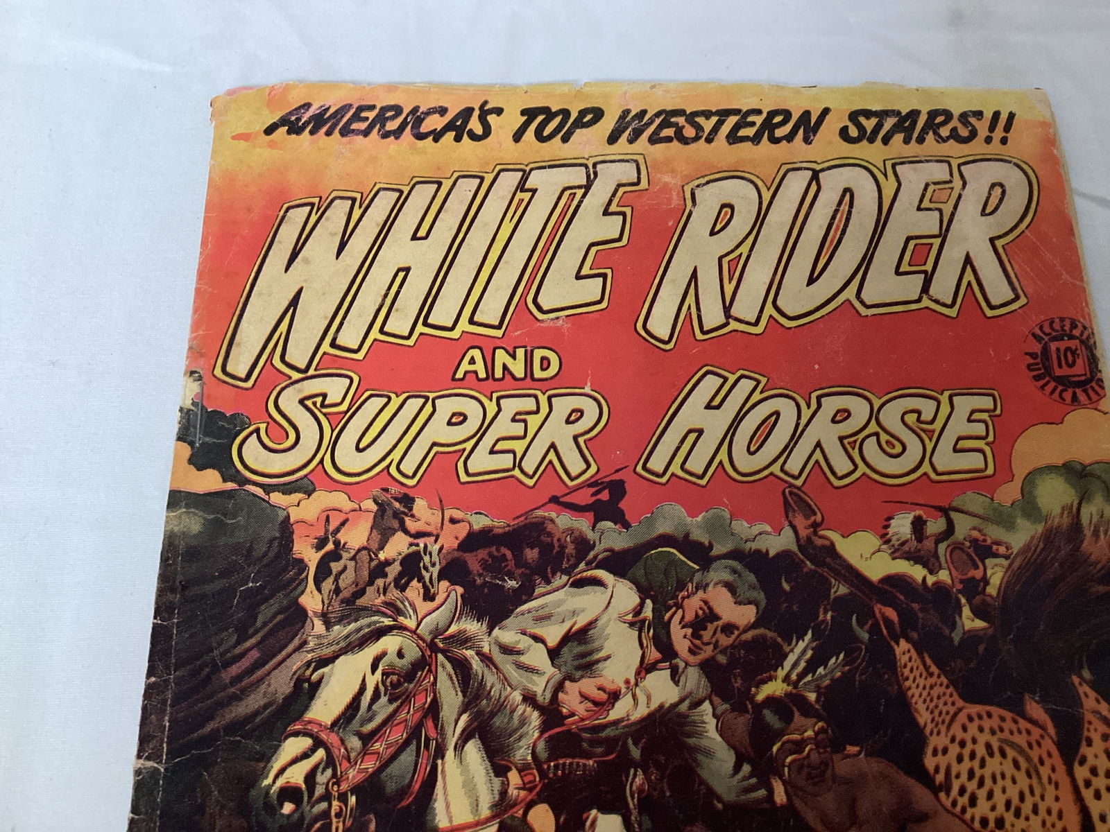 White Rider and Super Horse 5 Accepted Publications Comic Book - 2