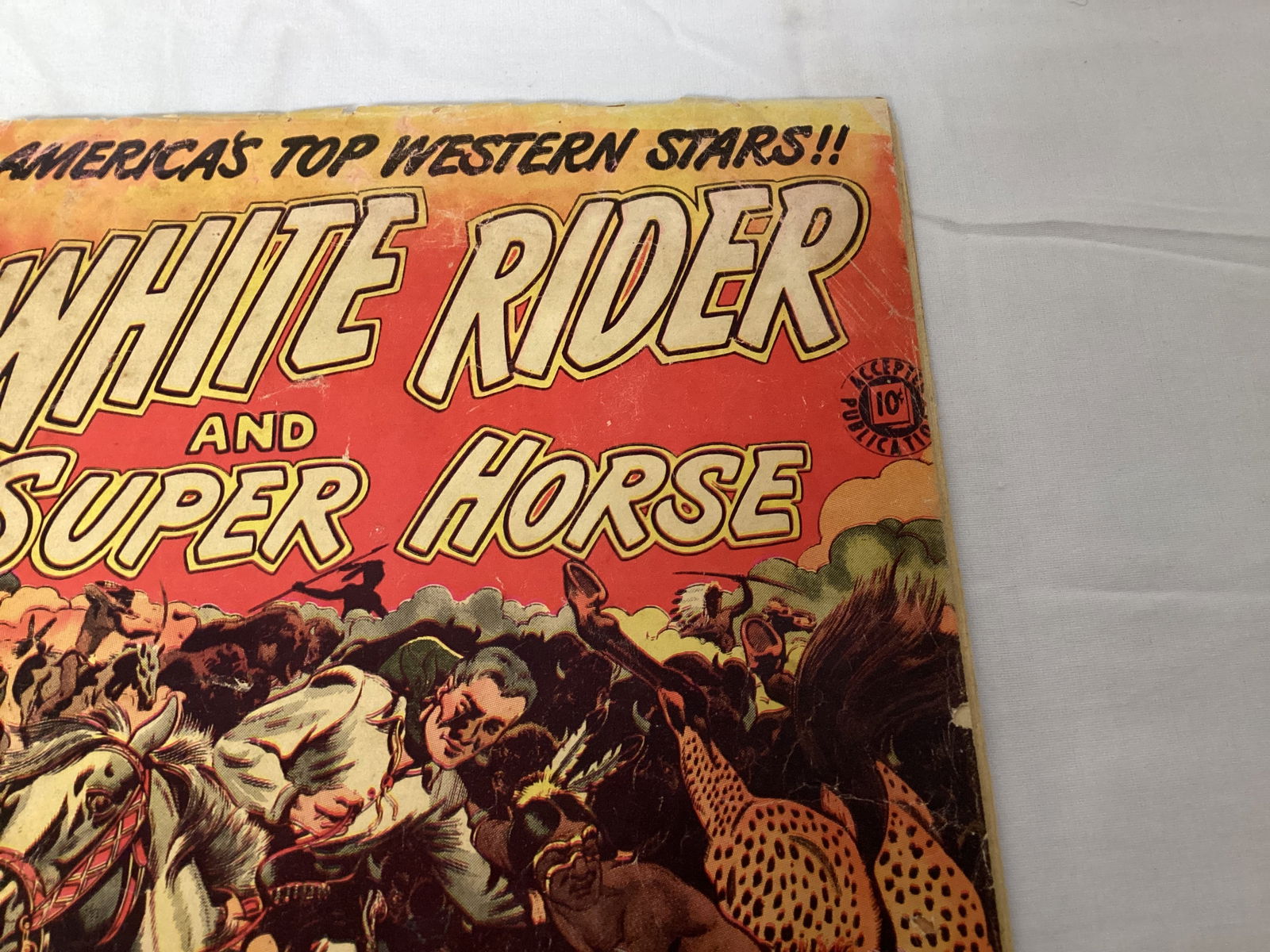 White Rider and Super Horse 5 Accepted Publications Comic Book - 3