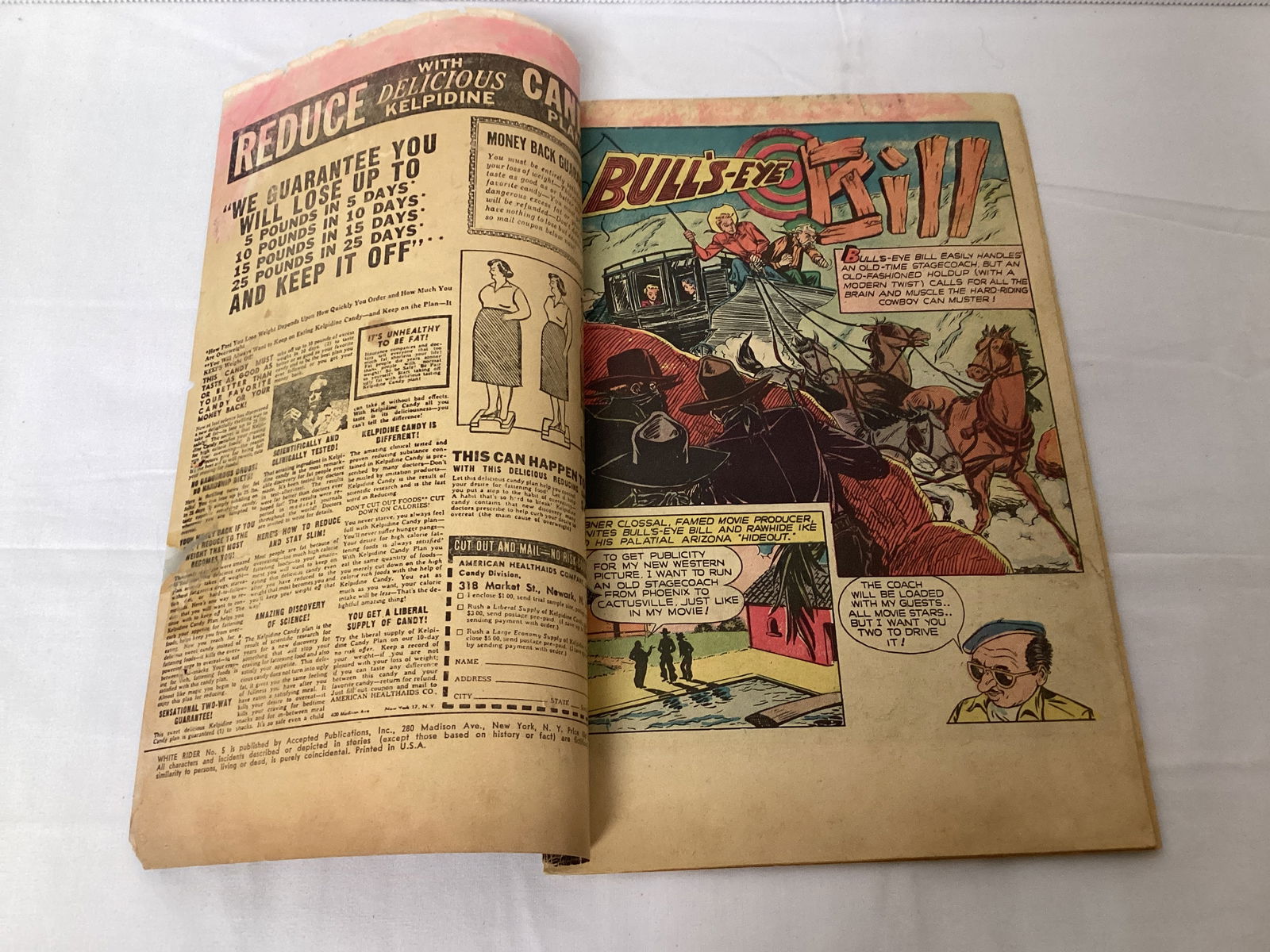 White Rider and Super Horse 5 Accepted Publications Comic Book - 6