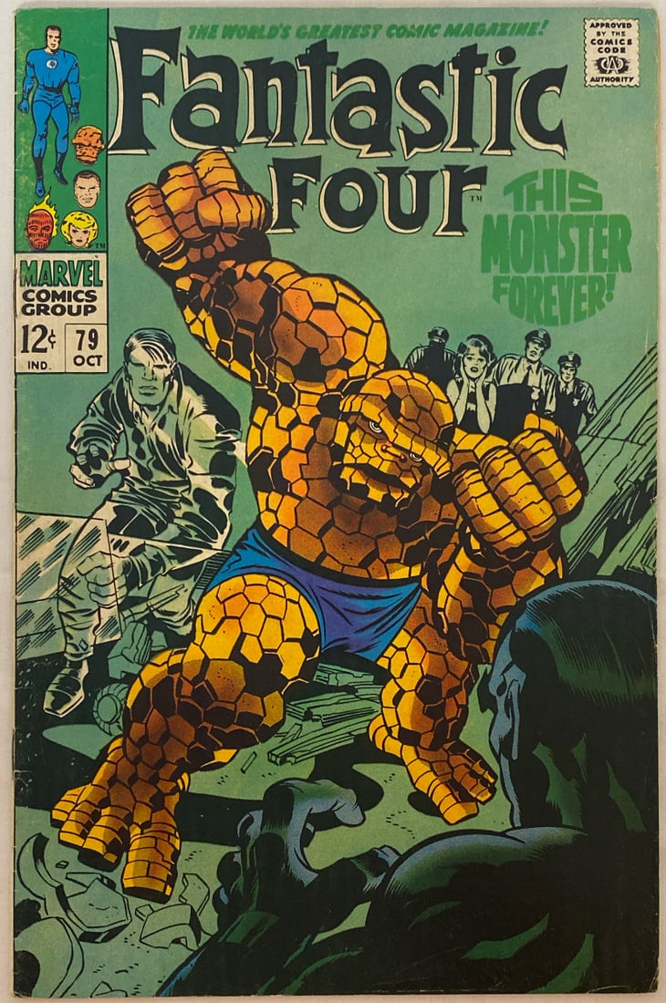 Fantastic Four 79 Marvel Comic Book (1 of 8)