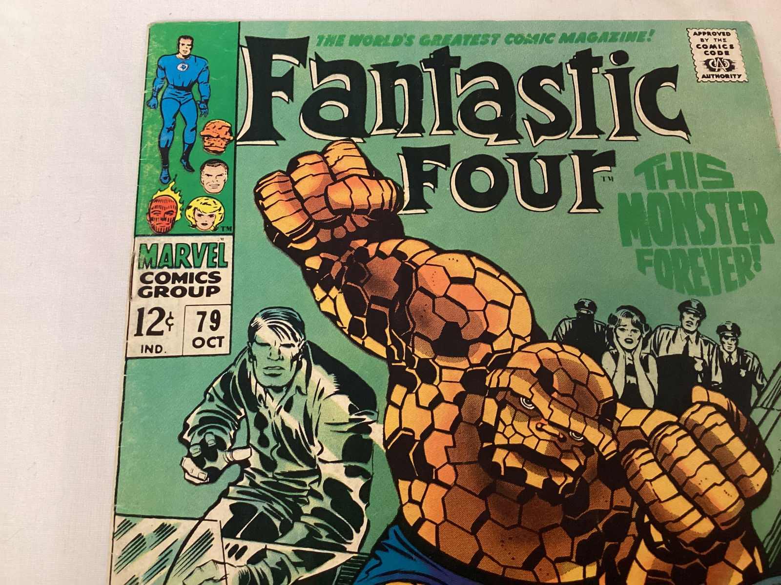 Fantastic Four 79 Marvel Comic Book - 2