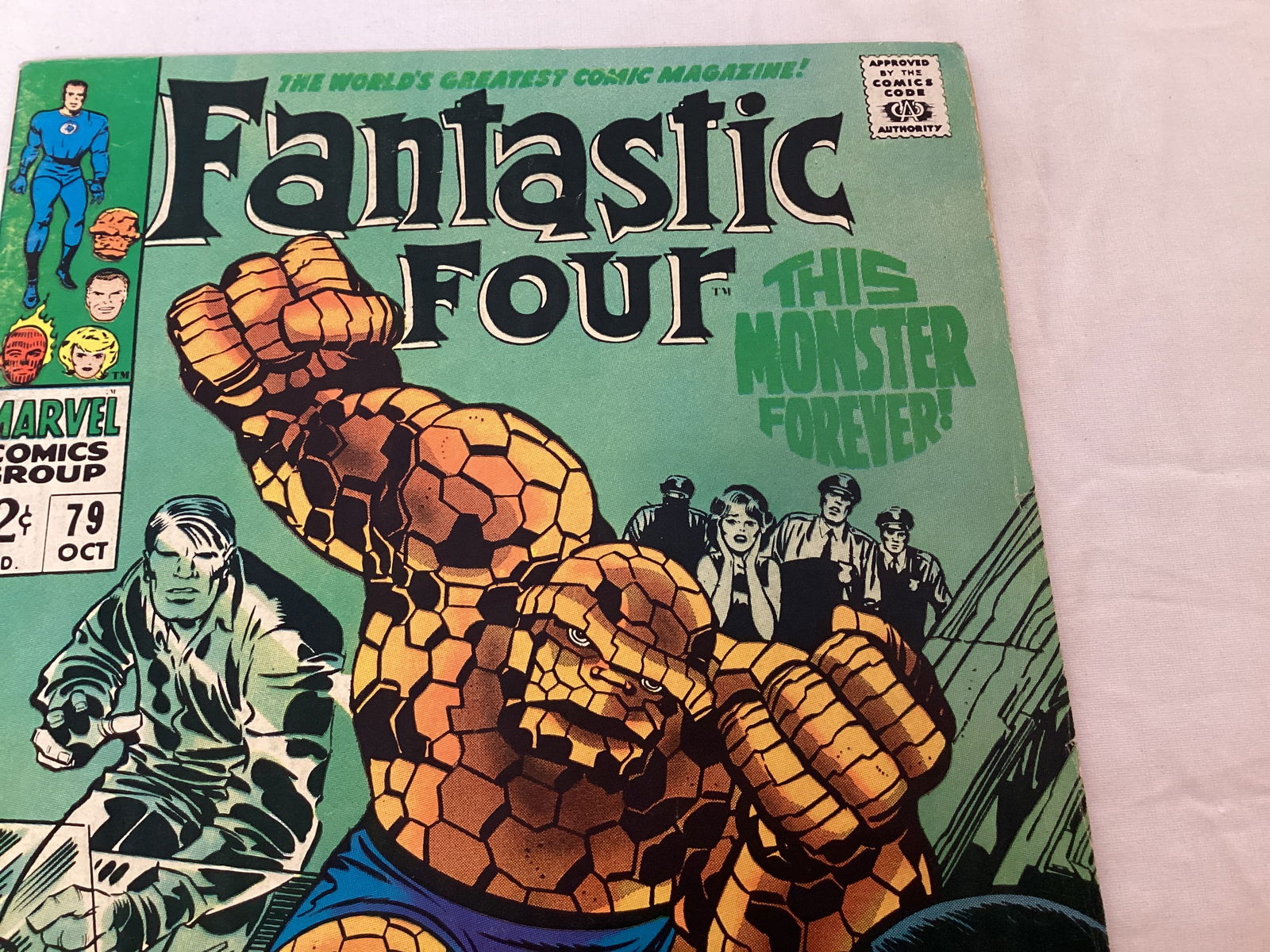 Fantastic Four 79 Marvel Comic Book - 3