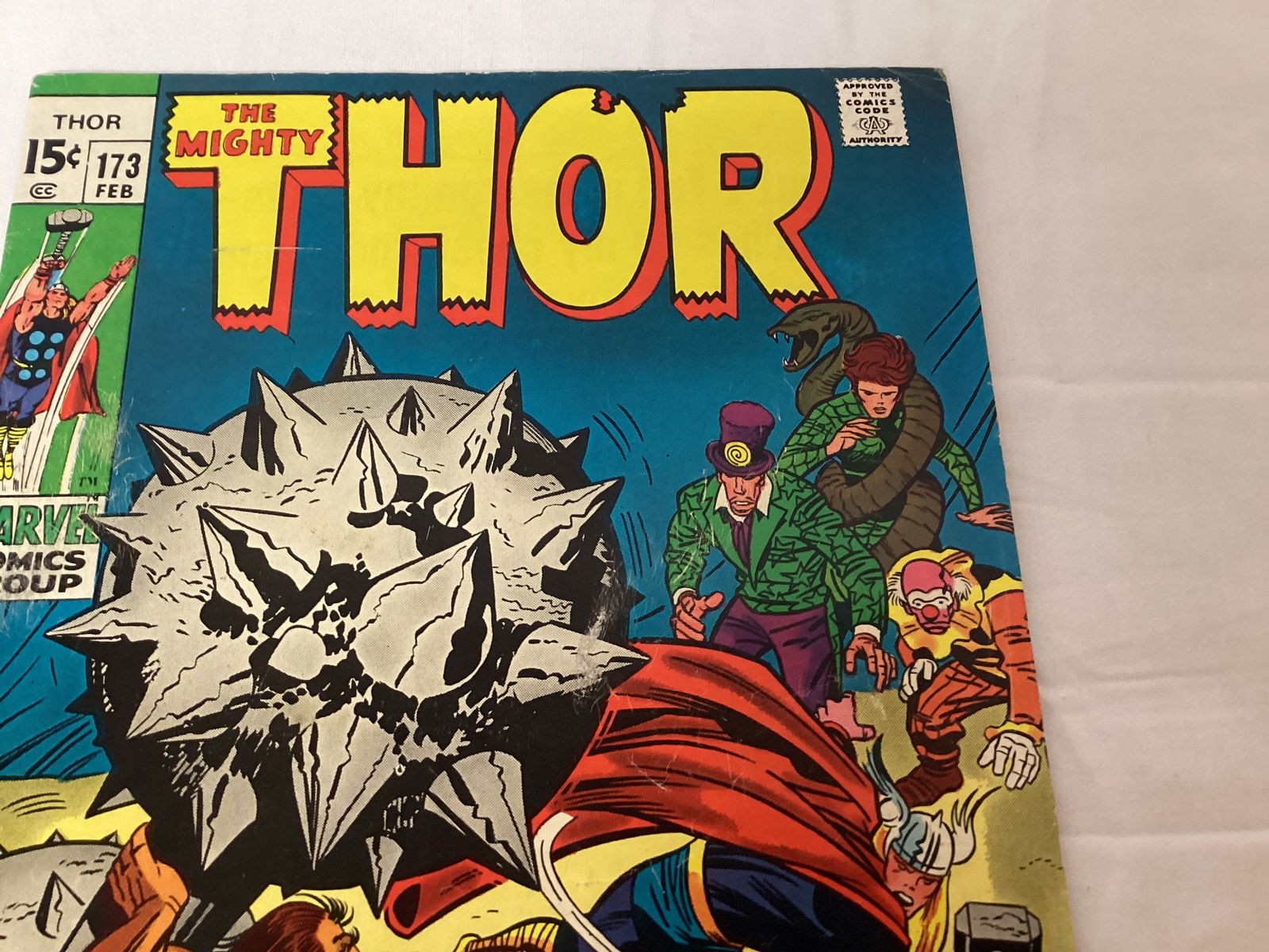 The Mighty Thor 173 Marvel Comic Book - 3