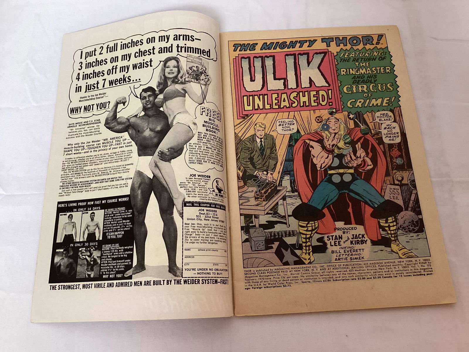 The Mighty Thor 173 Marvel Comic Book - 6