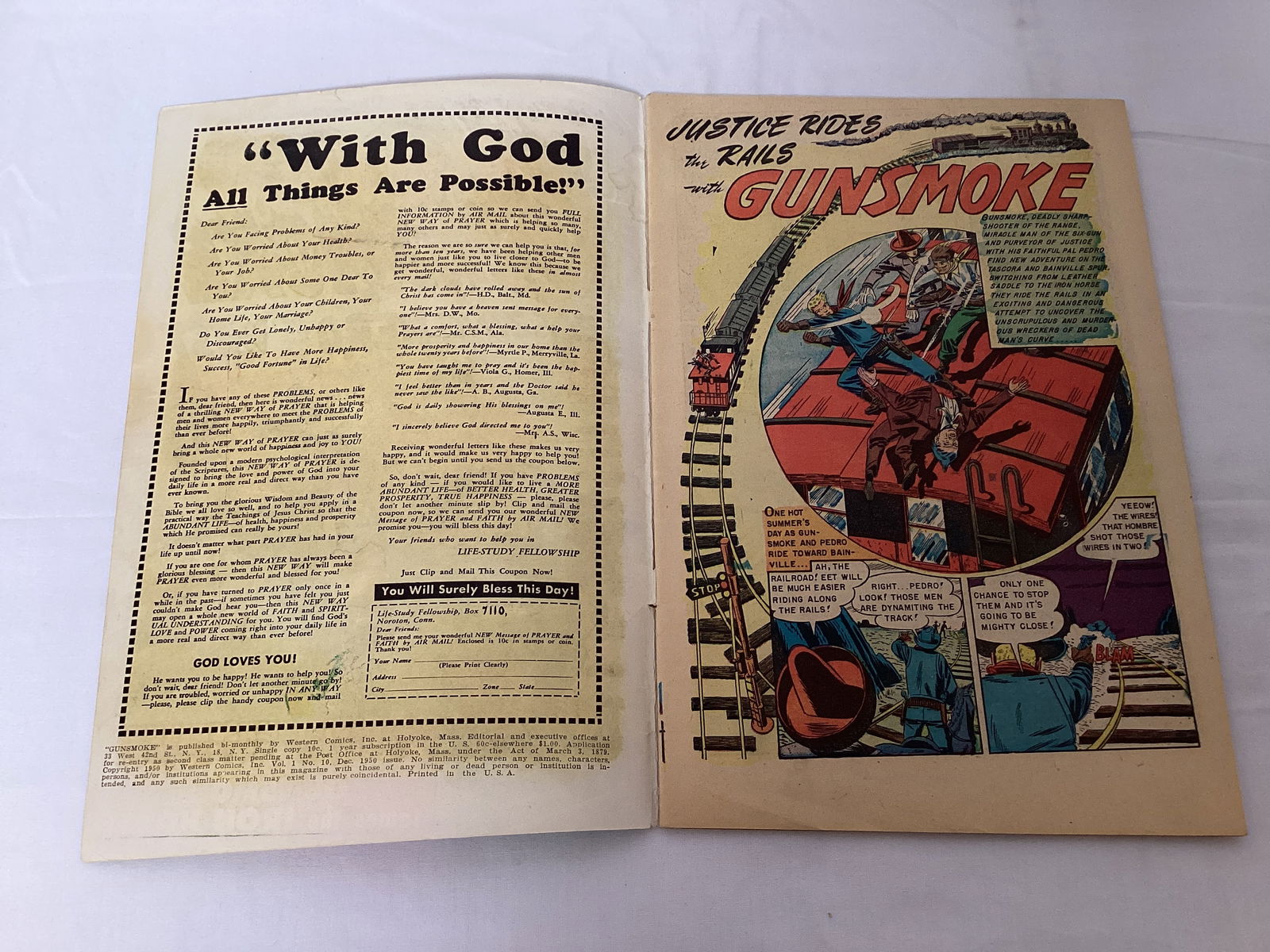 Gunsmoke 10 Western Comic Book - 6