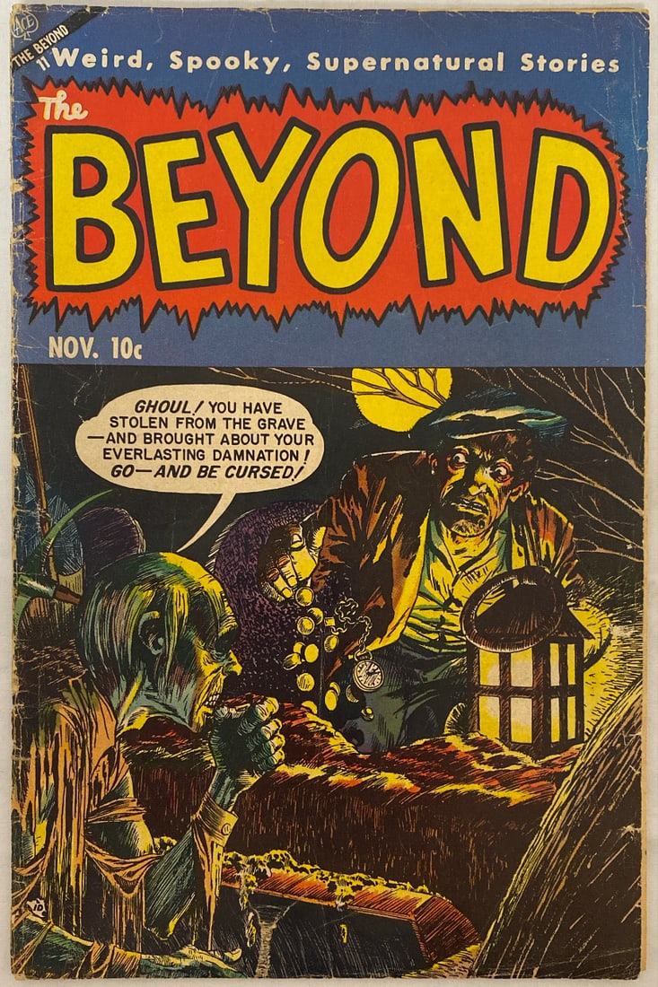 The Beyond 23 Comic Book: 1953, cover detached, Please preview and see all photos for condition 