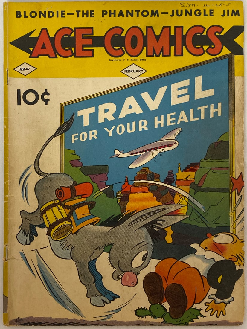 Ace Comics 47 King Comic Book: 1941, Please preview and see all photos for condition 