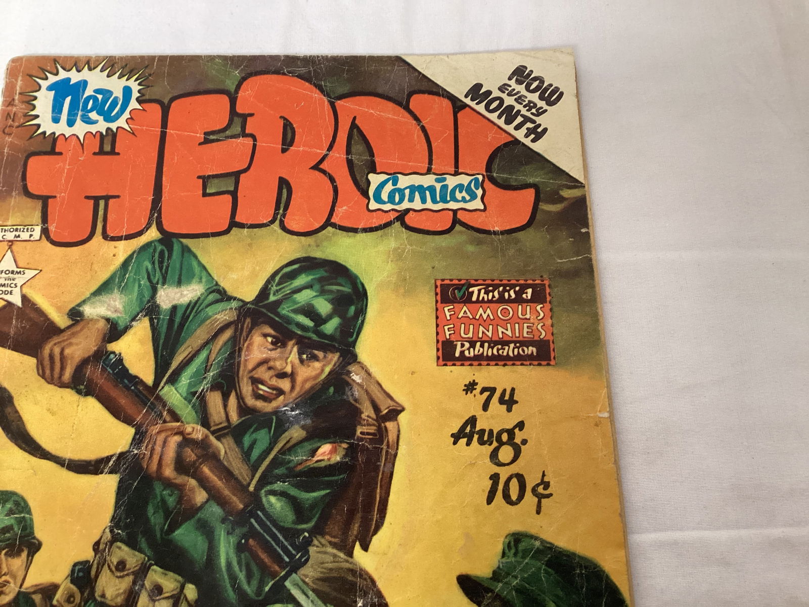 New Heroic Comics 74 Famous Funnies Comic Book - 3