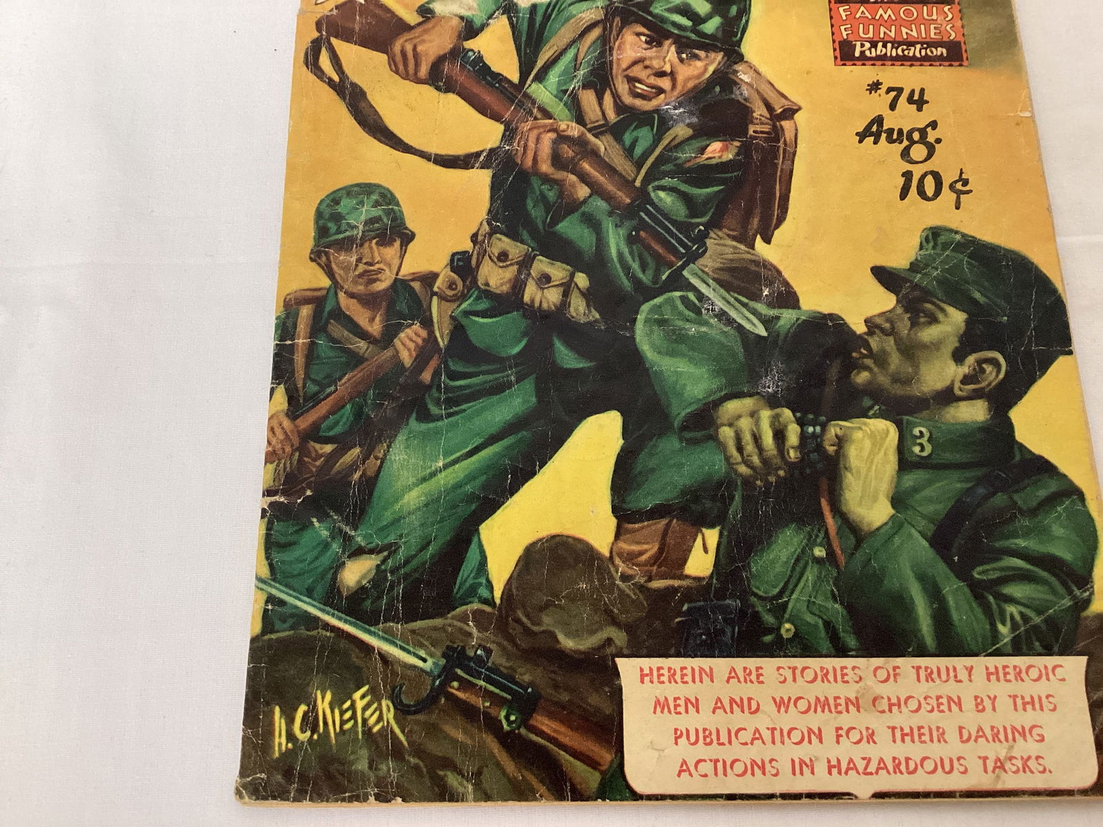 New Heroic Comics 74 Famous Funnies Comic Book - 4