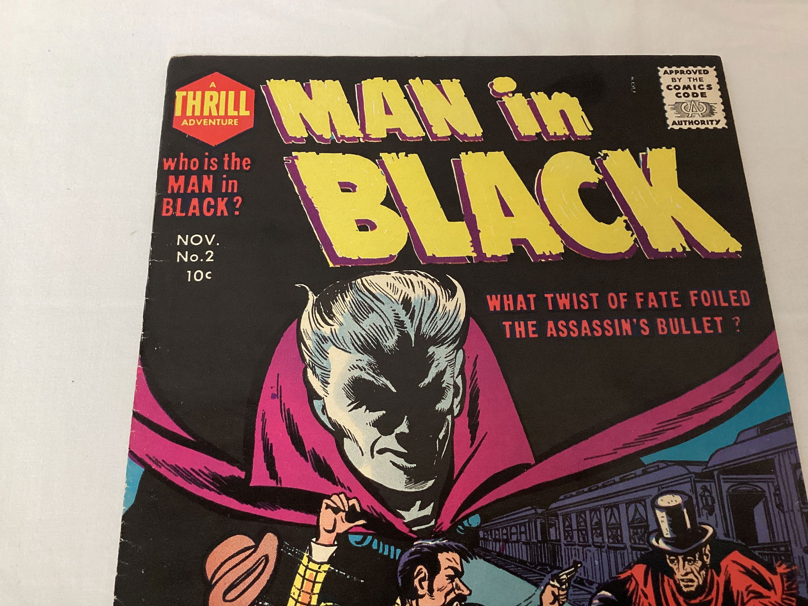 Man in Black 2 Thrill Comic Book - 2