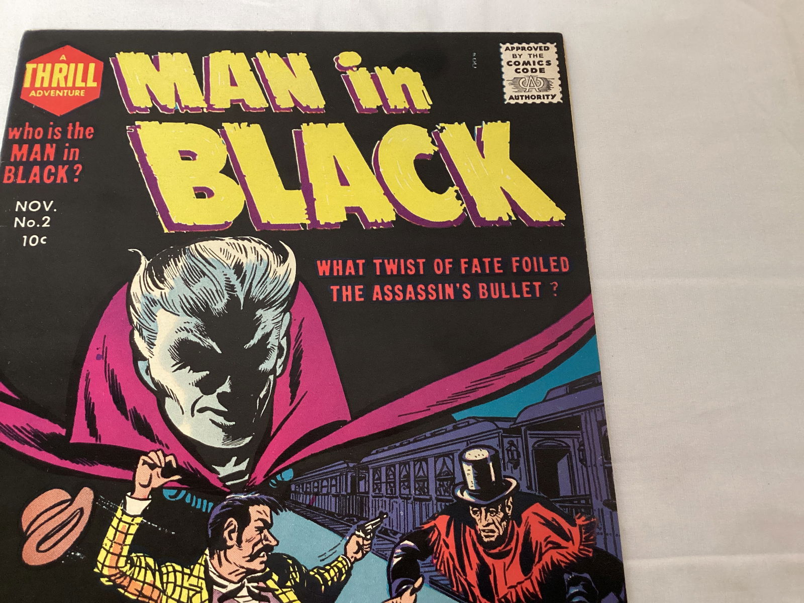 Man in Black 2 Thrill Comic Book - 3