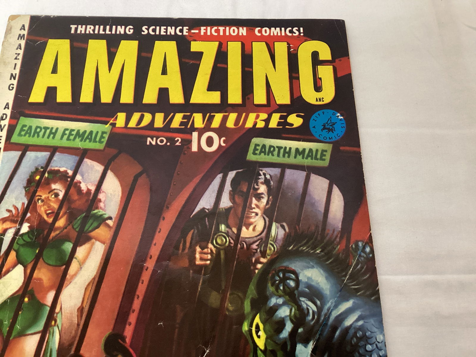 Amazing Adventures 2 Ziff Davis Comic Book - 3