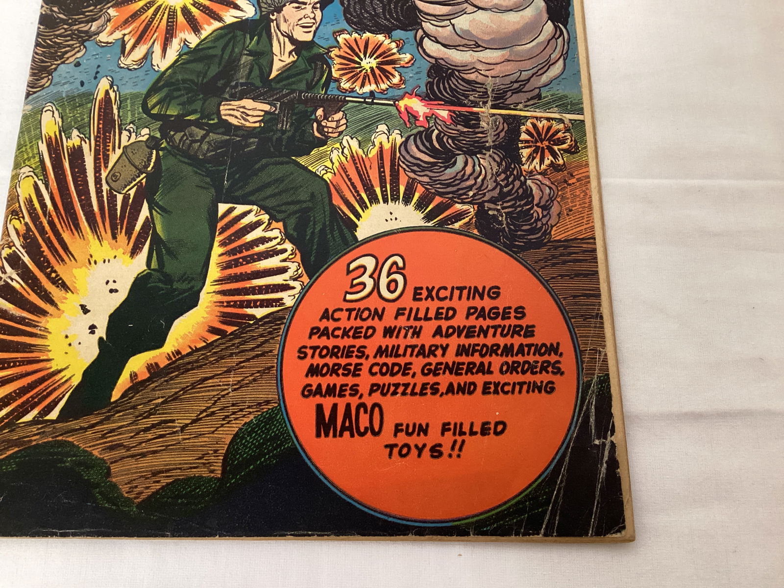 Maco Toys Full Color Charlton Comic Book - 5