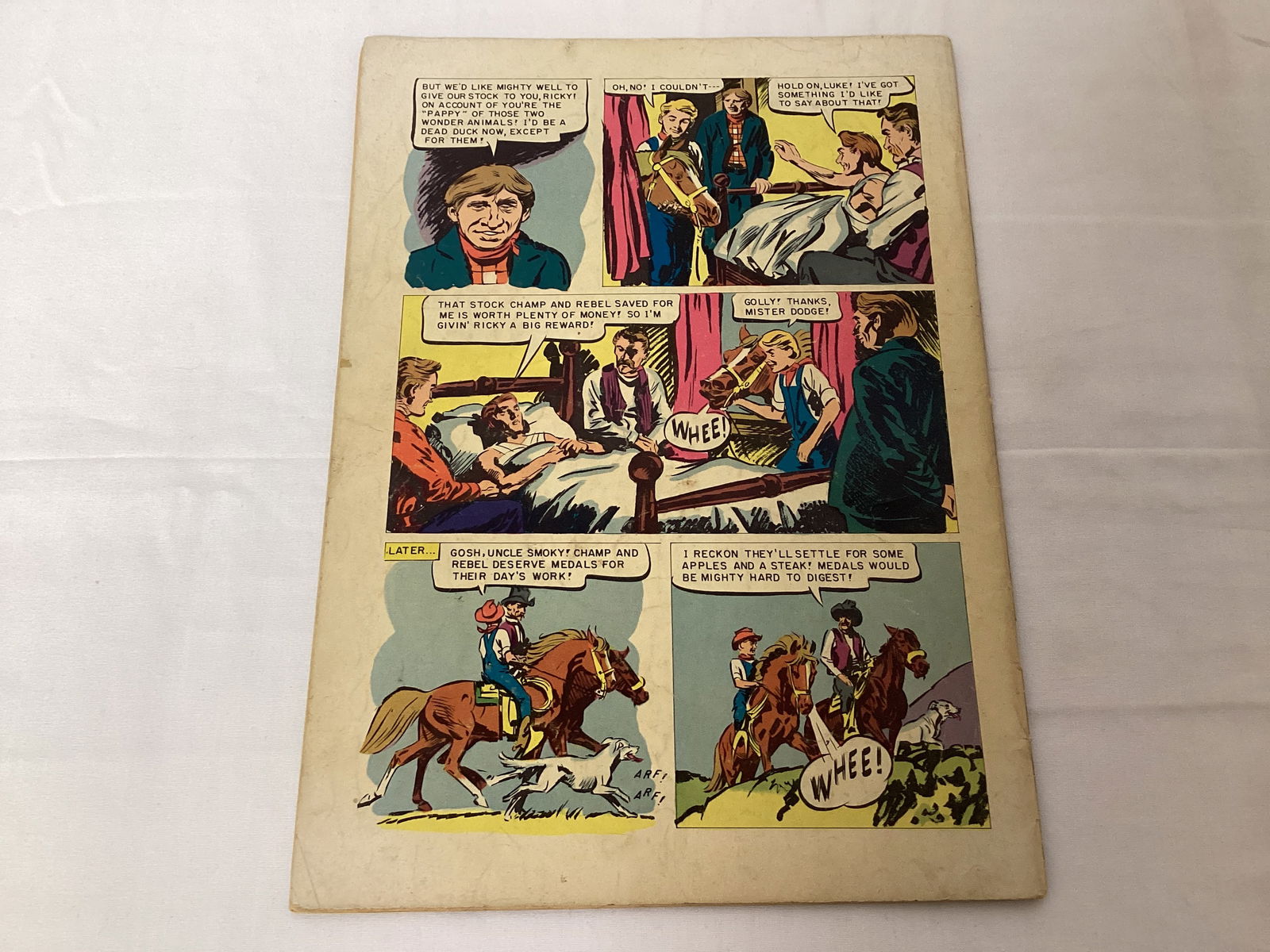 Gene Autry's Champion 9 Dell Western Comic Book - 8