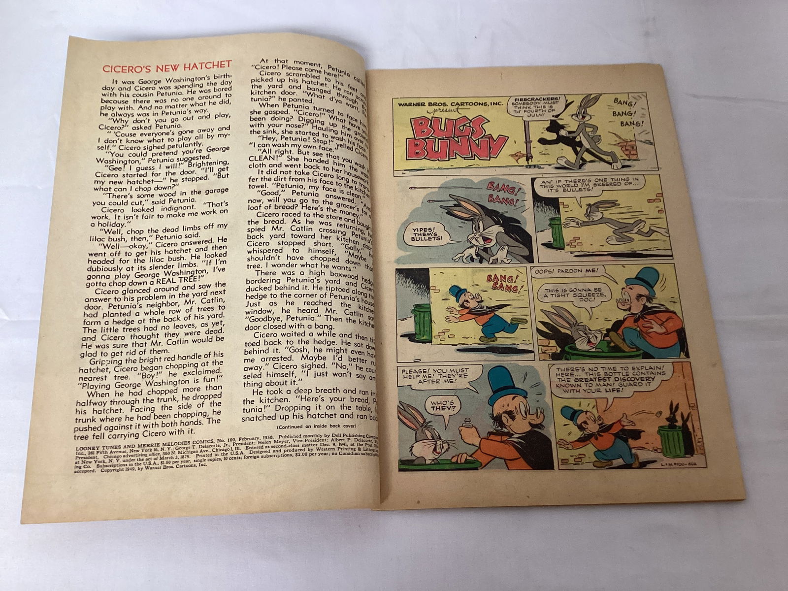 Looney Tunes Merrie Melodies 100 Dell Comic Book - 6