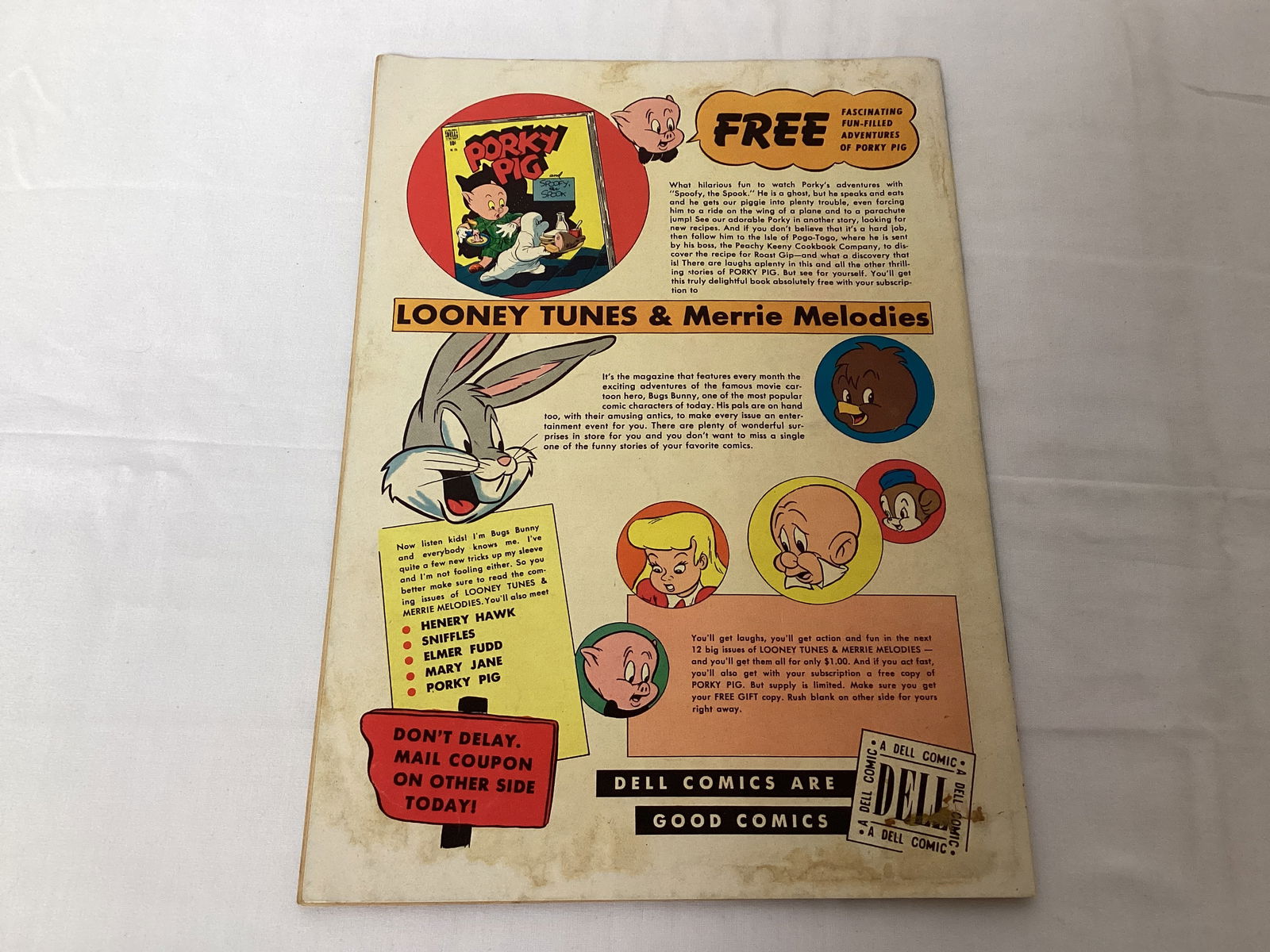 Looney Tunes Merrie Melodies 100 Dell Comic Book - 8