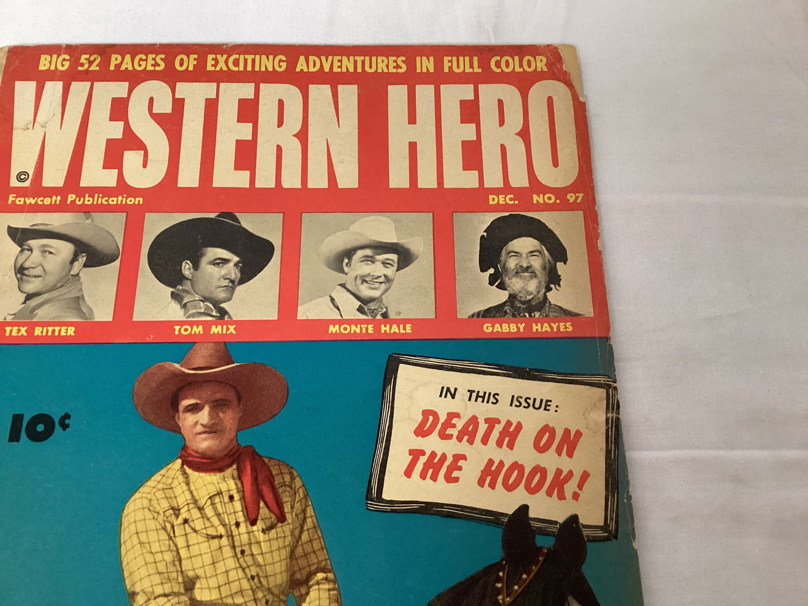 Western Hero 97 Fawcett Comic Book - 3