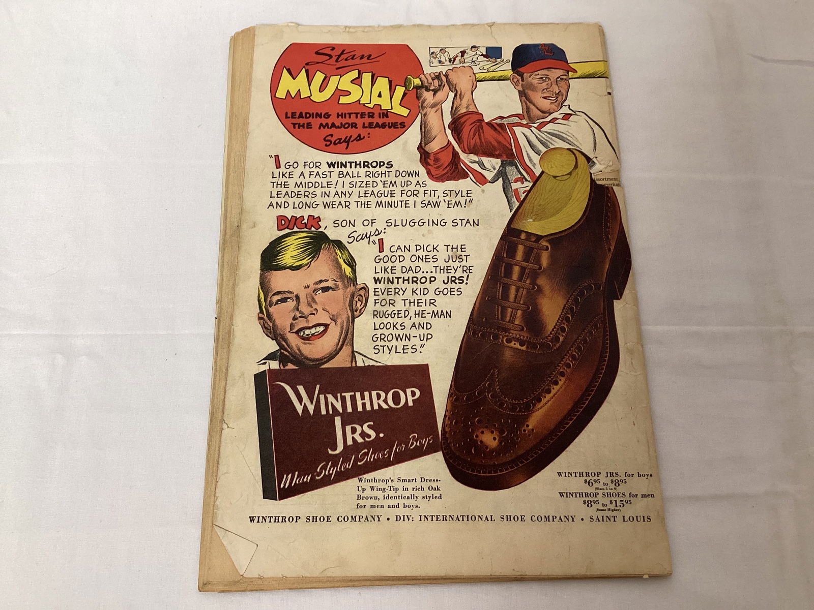 Whiz Comics 108 Fawcett Captain Marvel Comic Book - 8