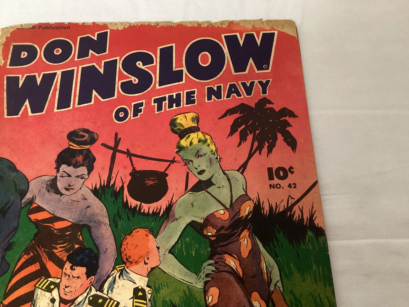 Don Winslow of the Navy 42 Fawcett Comic Book - 3