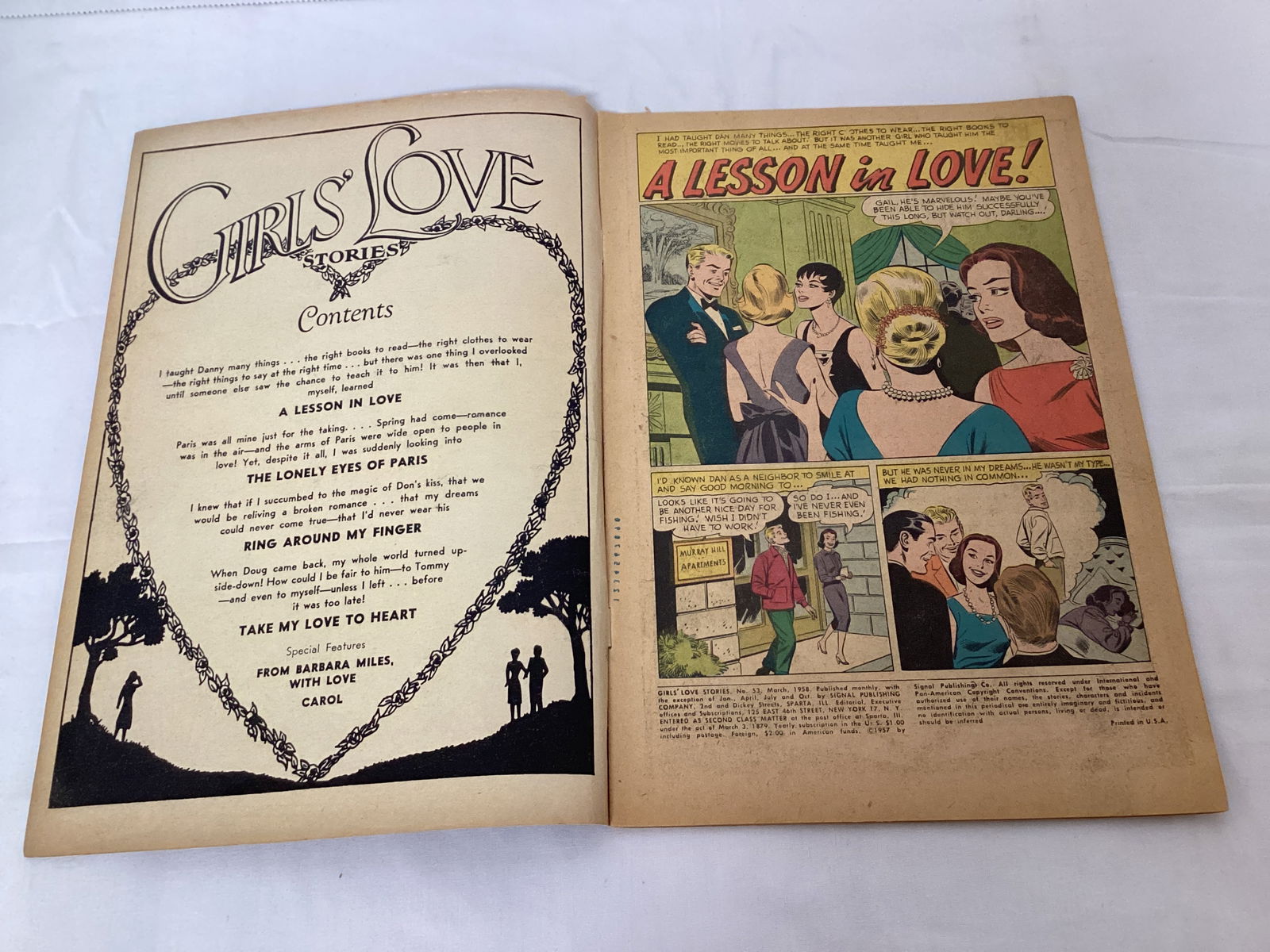 Girls' Love Stories 53 DC Comic Book - 6