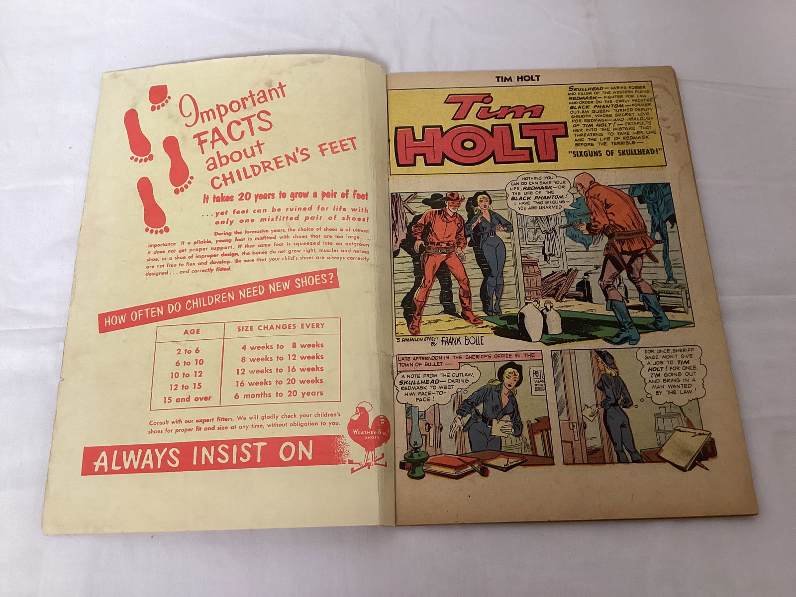 Weather Bird Comics Tim Holt 40 Comic Book - 6