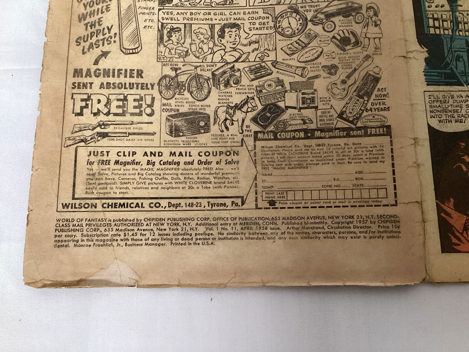 World of Fantasy 11 Chipiden Comic Book - 7