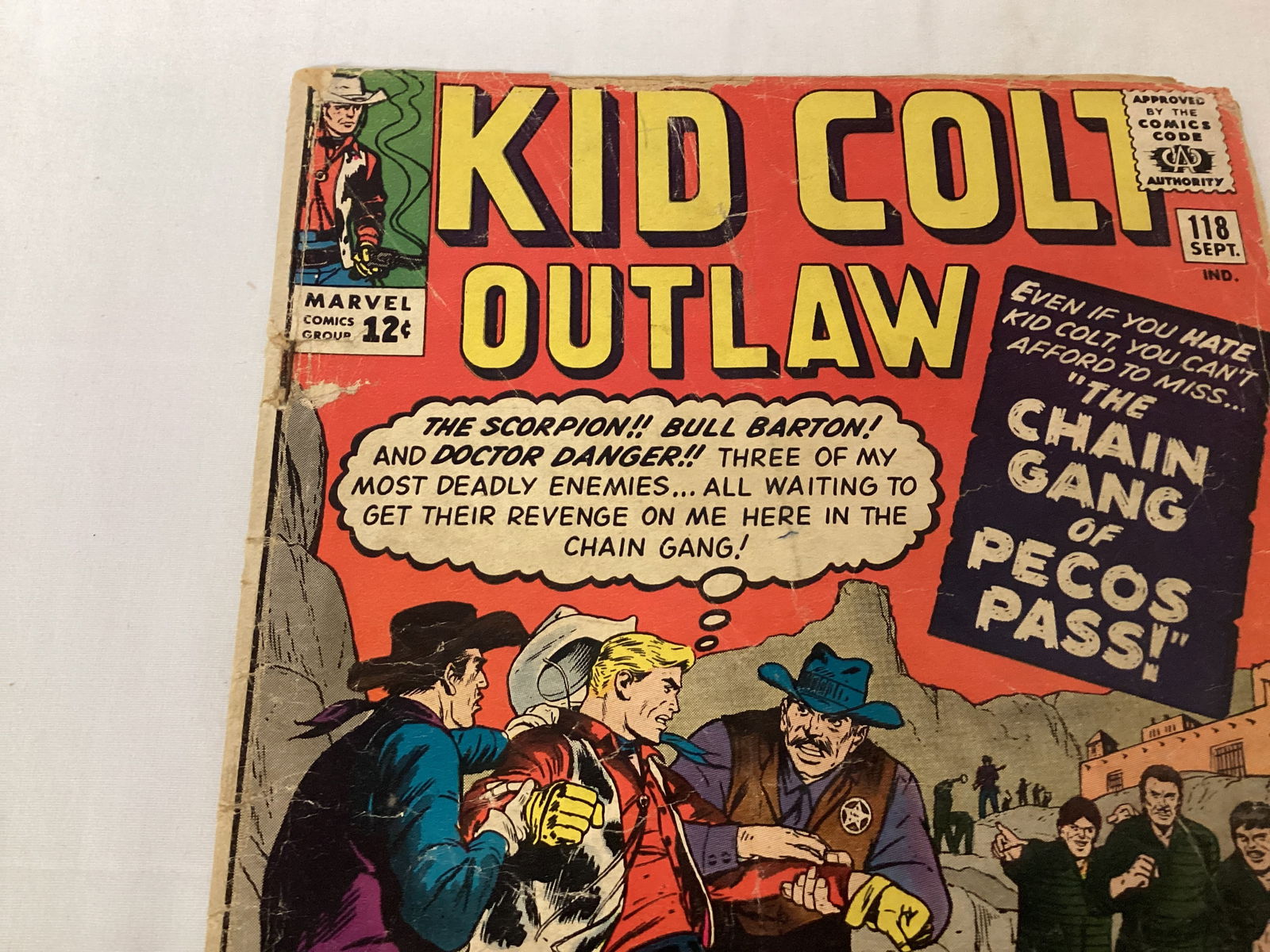 Kid Colt Outlaw 118 Marvel Comic Book - 2