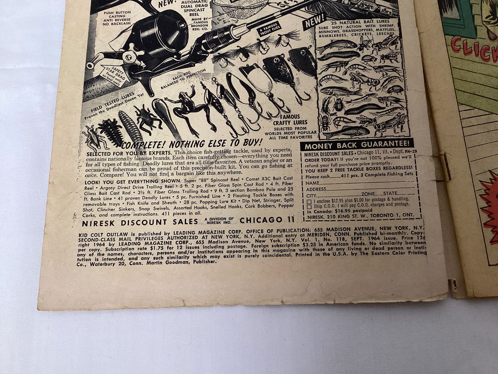 Kid Colt Outlaw 118 Marvel Comic Book - 7