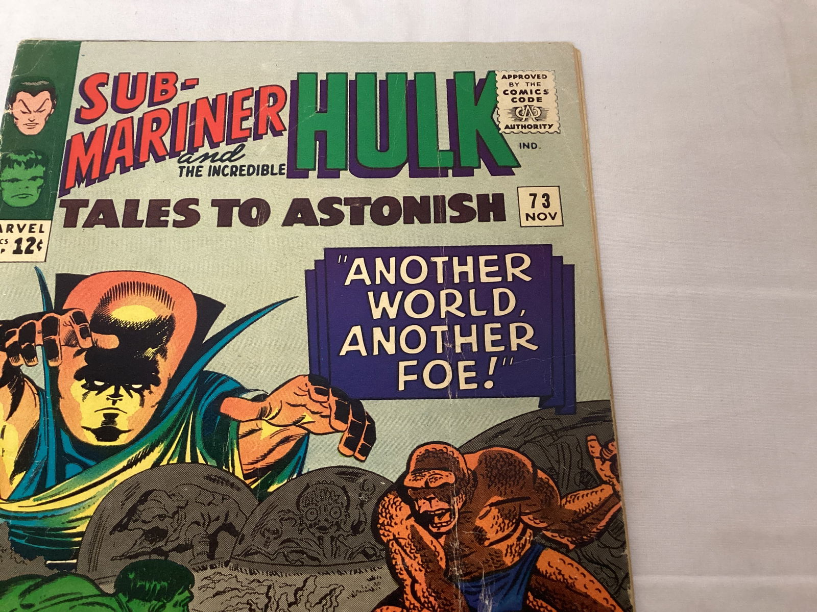 Tales to Astonish 73 Marvel Sub-Mariner Hulk Comic Book - 3