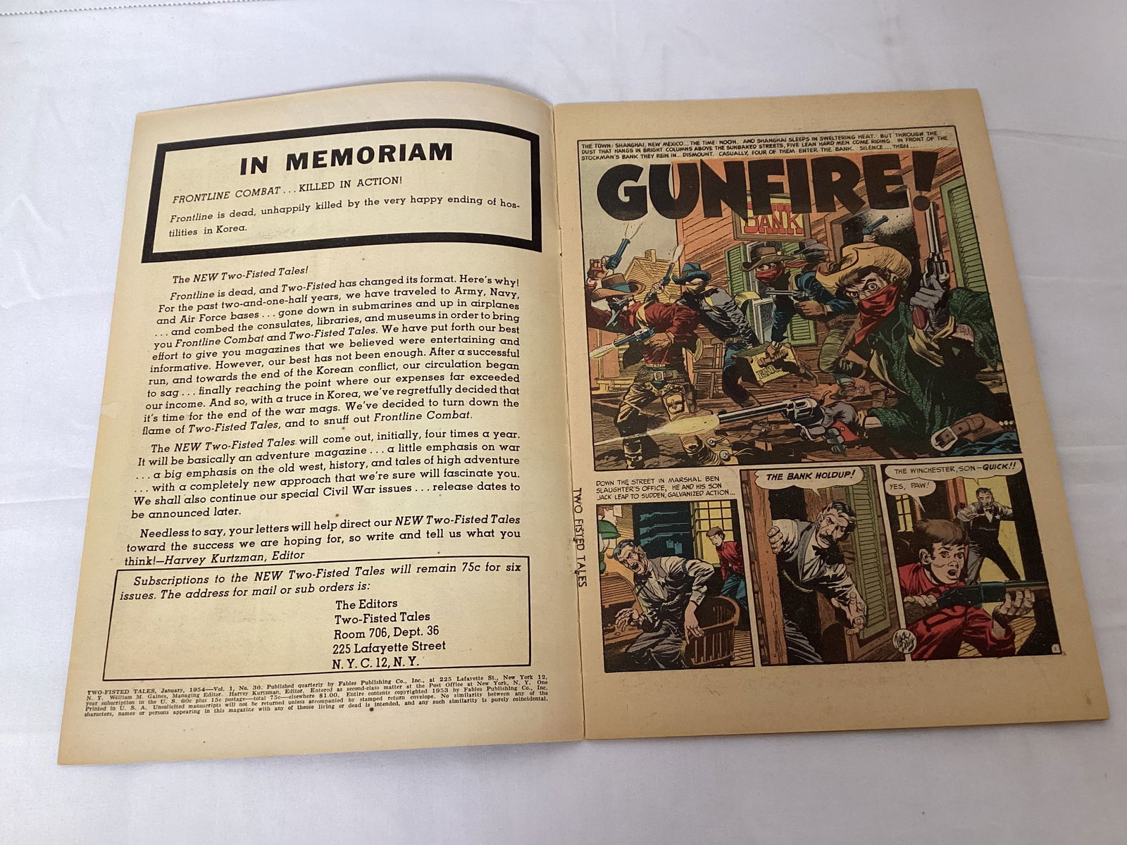 Two-Fisted Tales 36 EC Comic Book - 6