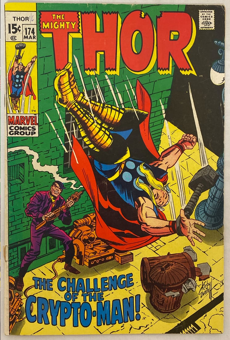 The Mighty Thor 174 Marvel Comic Book (1 of 8)