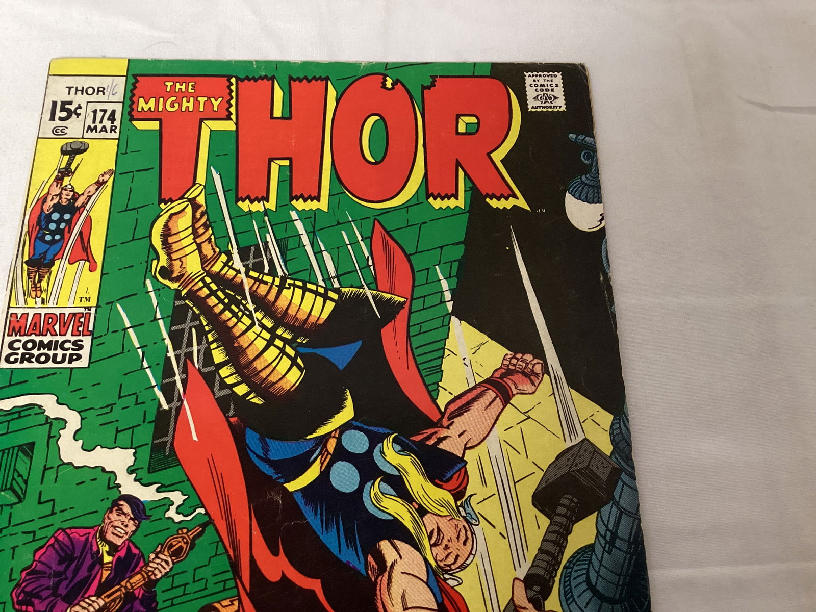 The Mighty Thor 174 Marvel Comic Book - 3