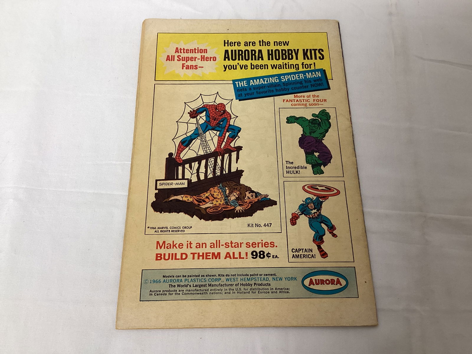 Tales of Suspense 87 Marvel Captain America Iron Man Comic Book - 8